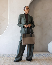 Jaunt Merino Wool Midi Tote | Cumin / Tobacco