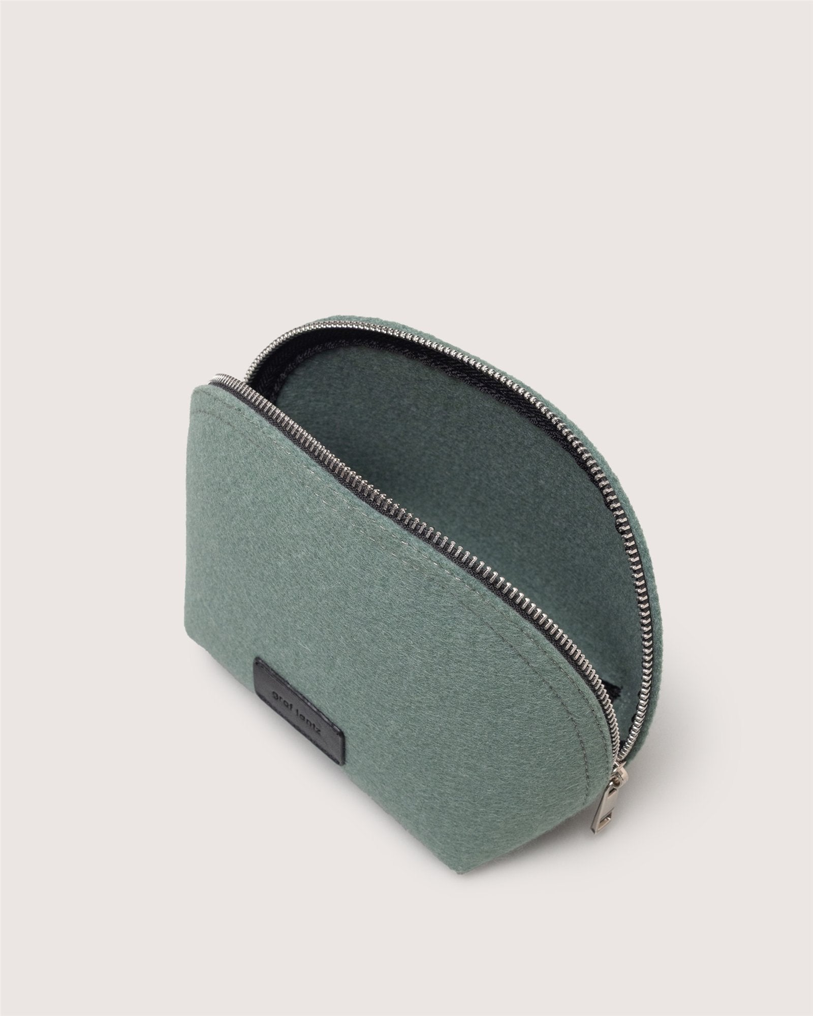 Pochi Merino Wool Medium Pouch | Spruce
