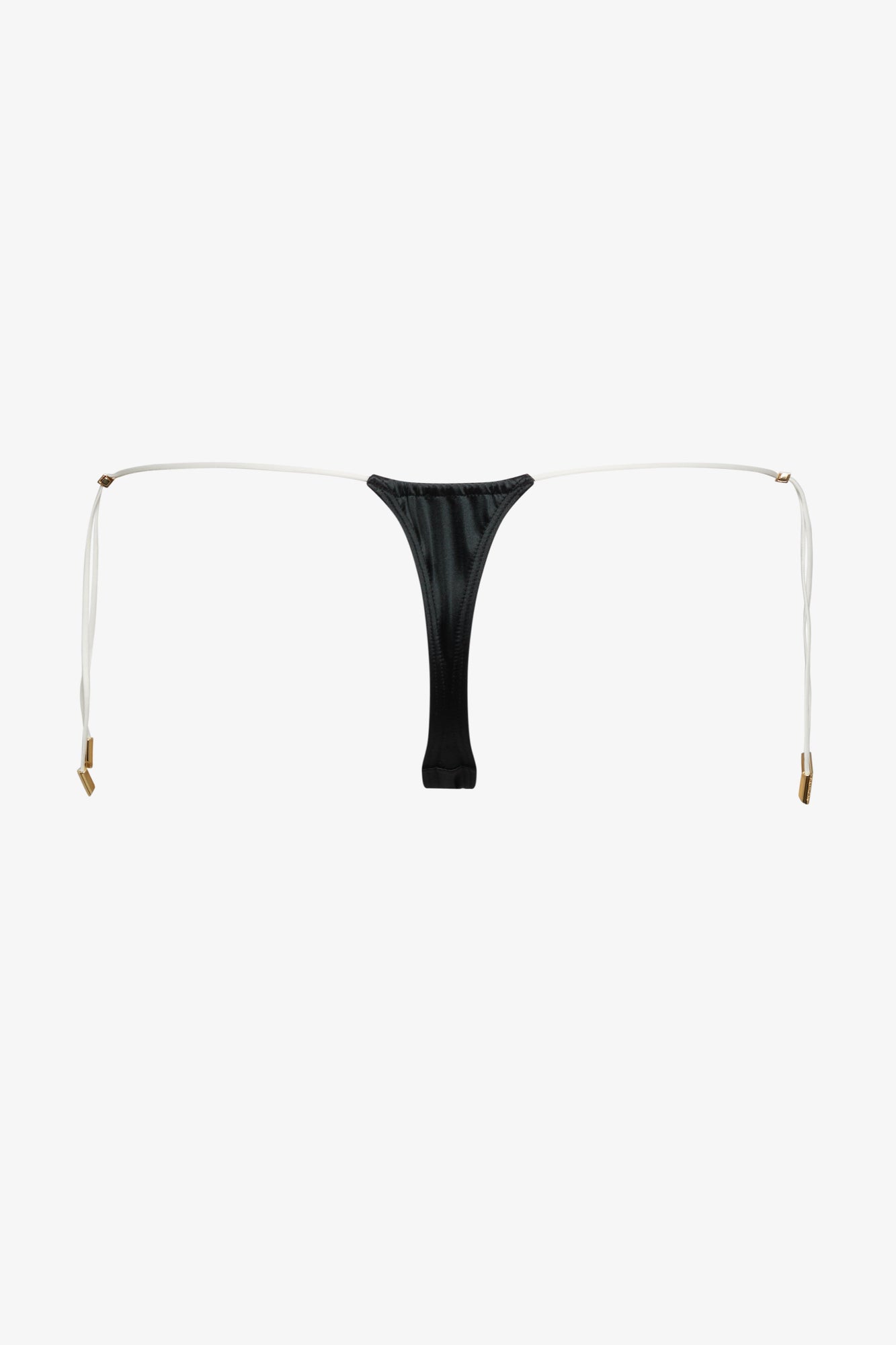 Mini String Bikini Bottom - Glow | Black