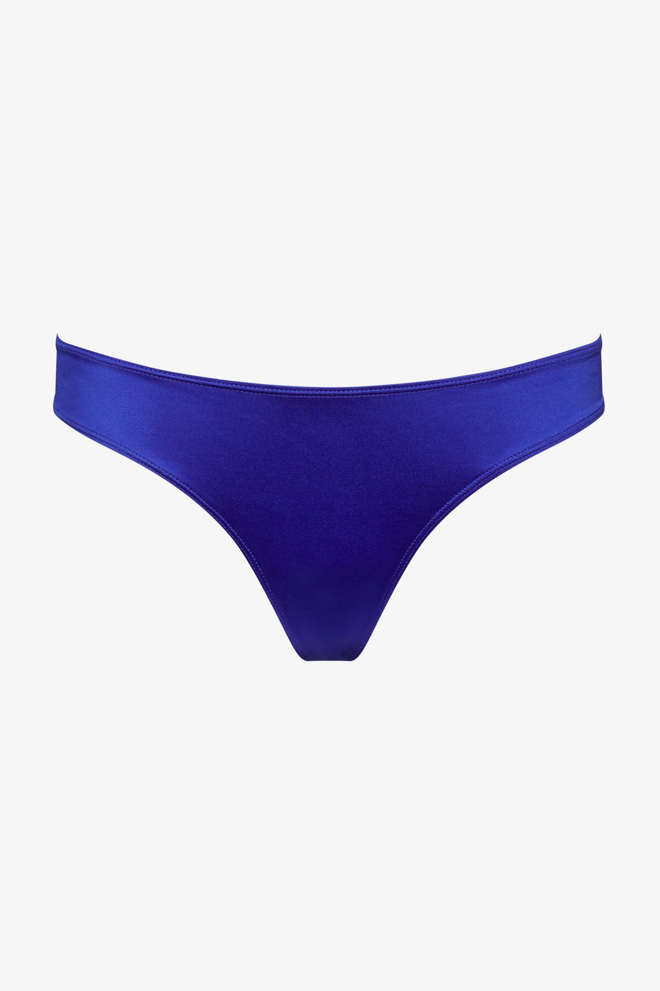High-Cut Tanga Bikini Bottom - Glow | Blue