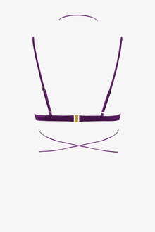 Triangle Bikini Top - Glow | Purple
