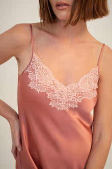 Silk Chemise | Mauve Glow