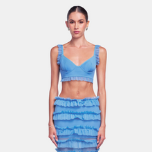 OW Collection Gracie Bustier Top | Baby Blue