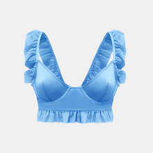 OW Collection Gracie Bustier Top | Baby Blue