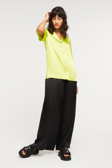 Camp Shirt in Electric Lime from GINIA RTW