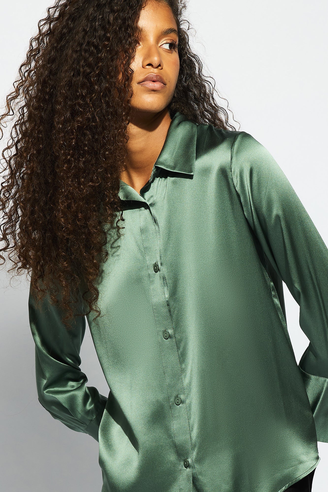 Isla Shirt | Moss