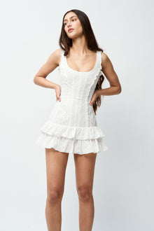 Womens | Raphelle Eyelet Dress | White