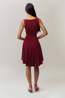 Womens | Daye Mini Dress | Bordeaux
