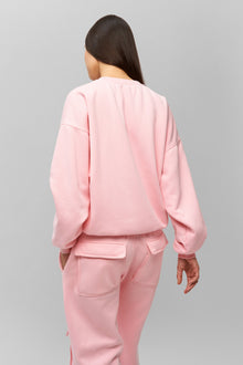 Womens | Guizio Fleece Crewneck | Ballet Slipper