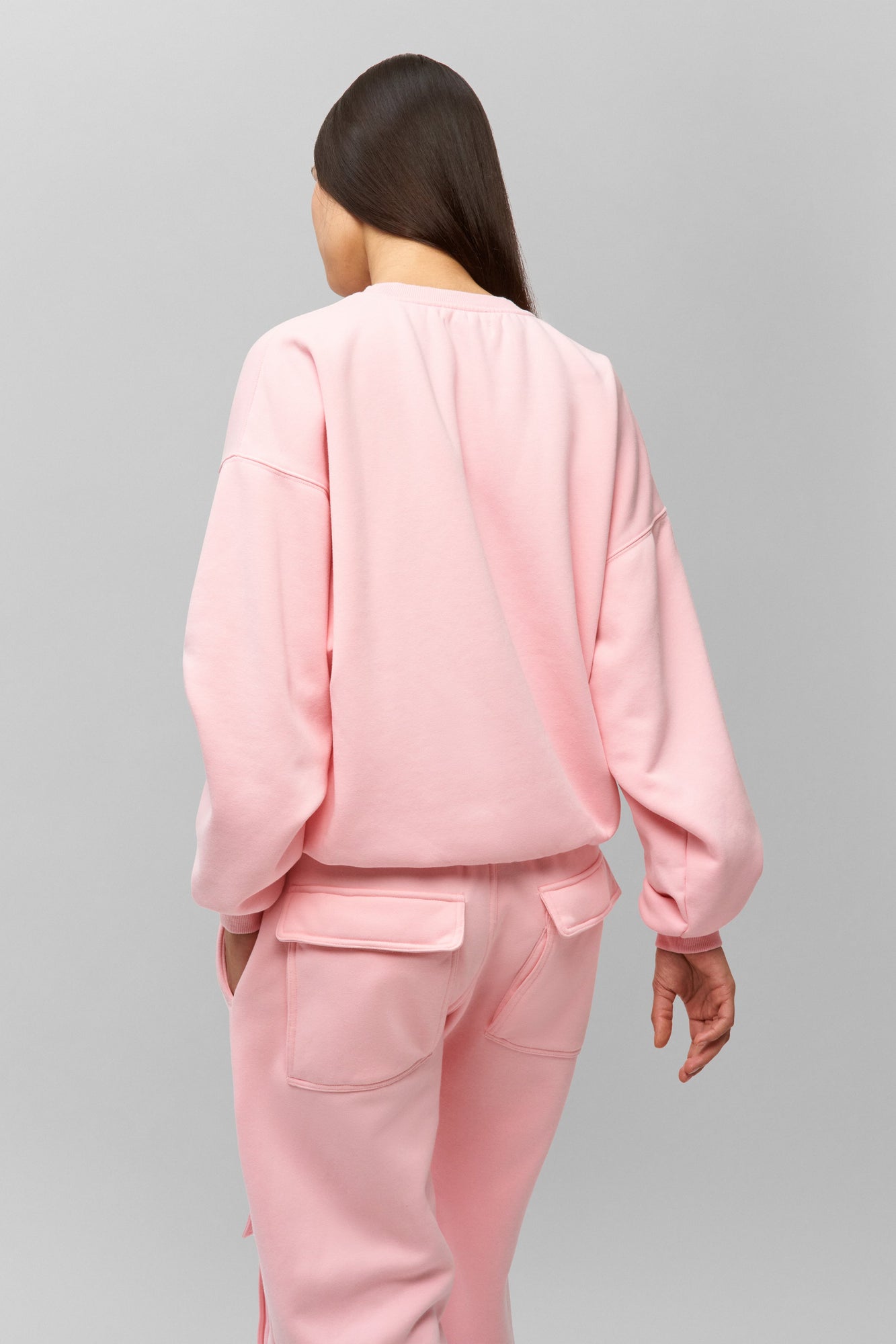 Womens | Guizio Fleece Crewneck | Ballet Slipper
