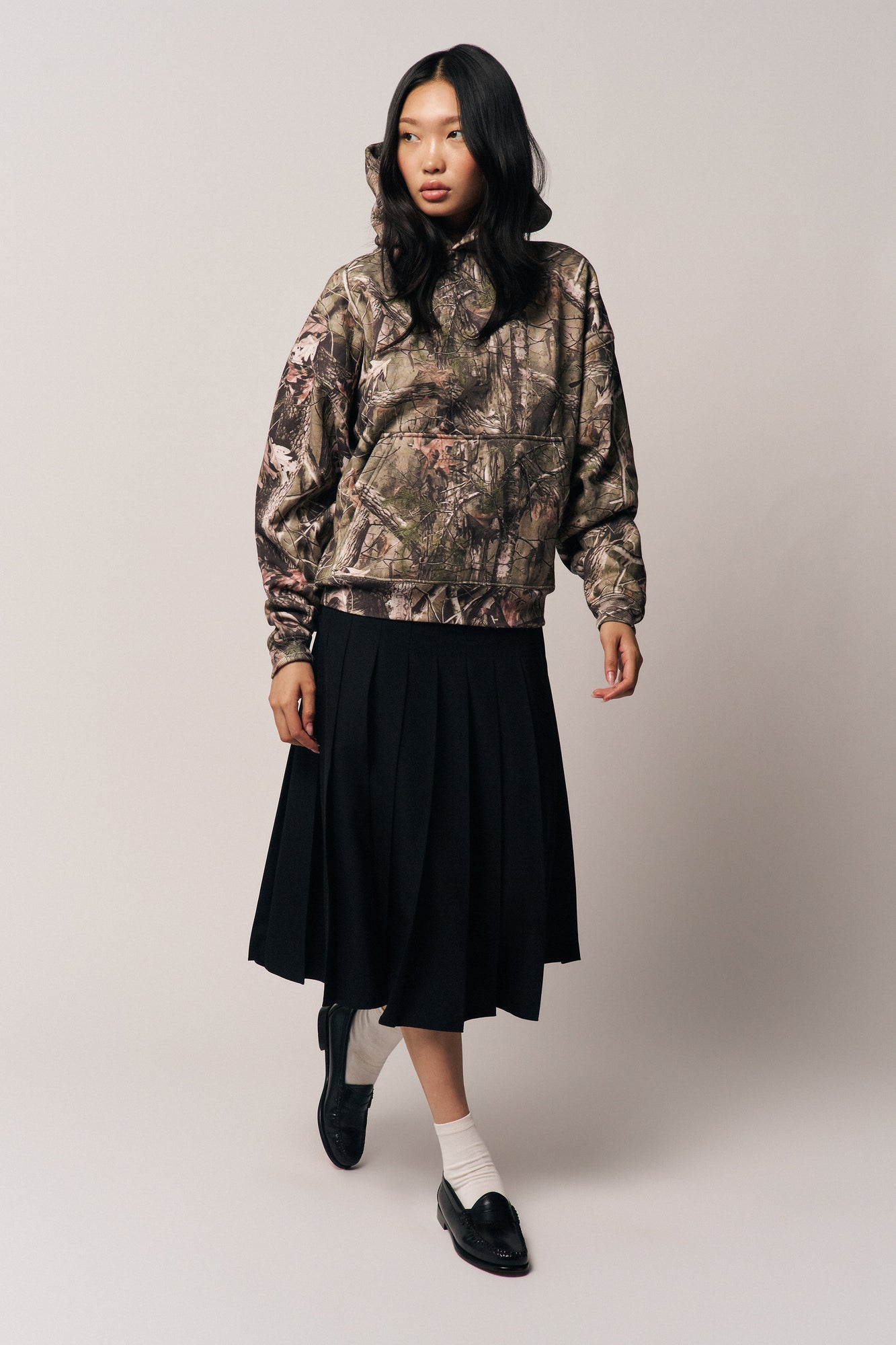 Womens | Camo Sweatshirt | Bobcat Camo