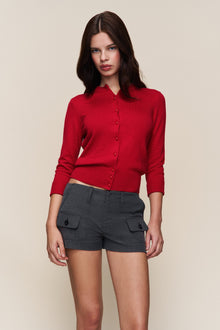 Womens | Penelope Patch Pocket Short | Grey