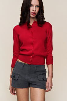 Womens | Penelope Patch Pocket Short | Grey