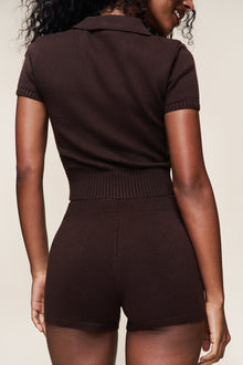 Womens | Calesia Knit Short | Espresso