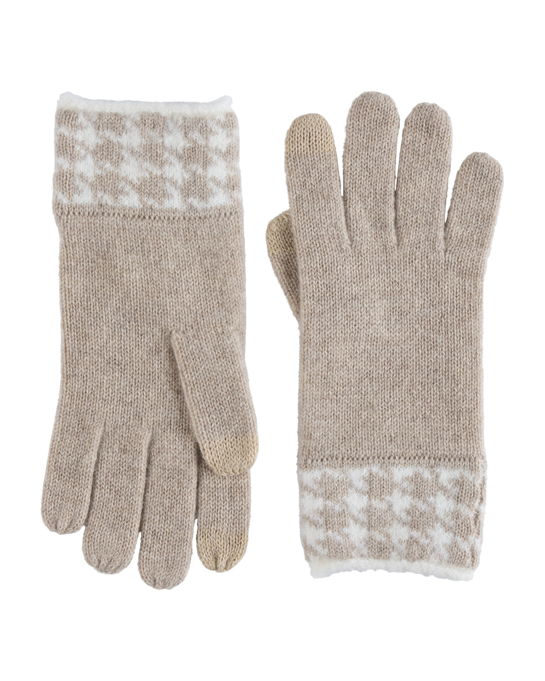 Bruno Magli | Women | Women's Glove | Oatmeal With White