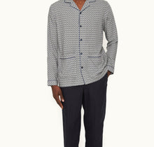 Gabel Perez Print Capri Collar Resort-Style Shirt Woven | Chai