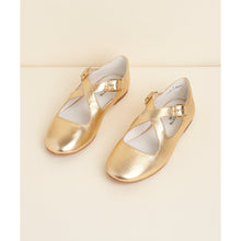 Georgie Leather Ballet Flat | Midas