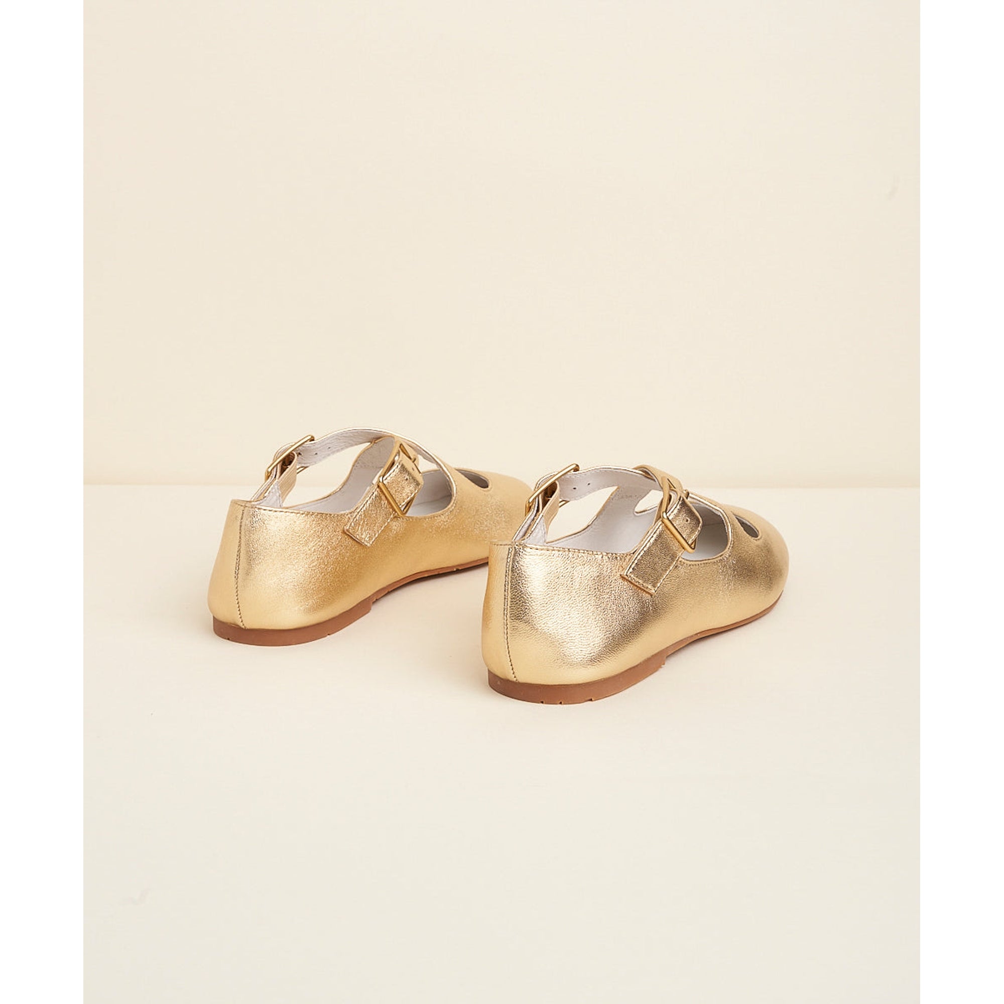 Georgie Leather Ballet Flat | Midas