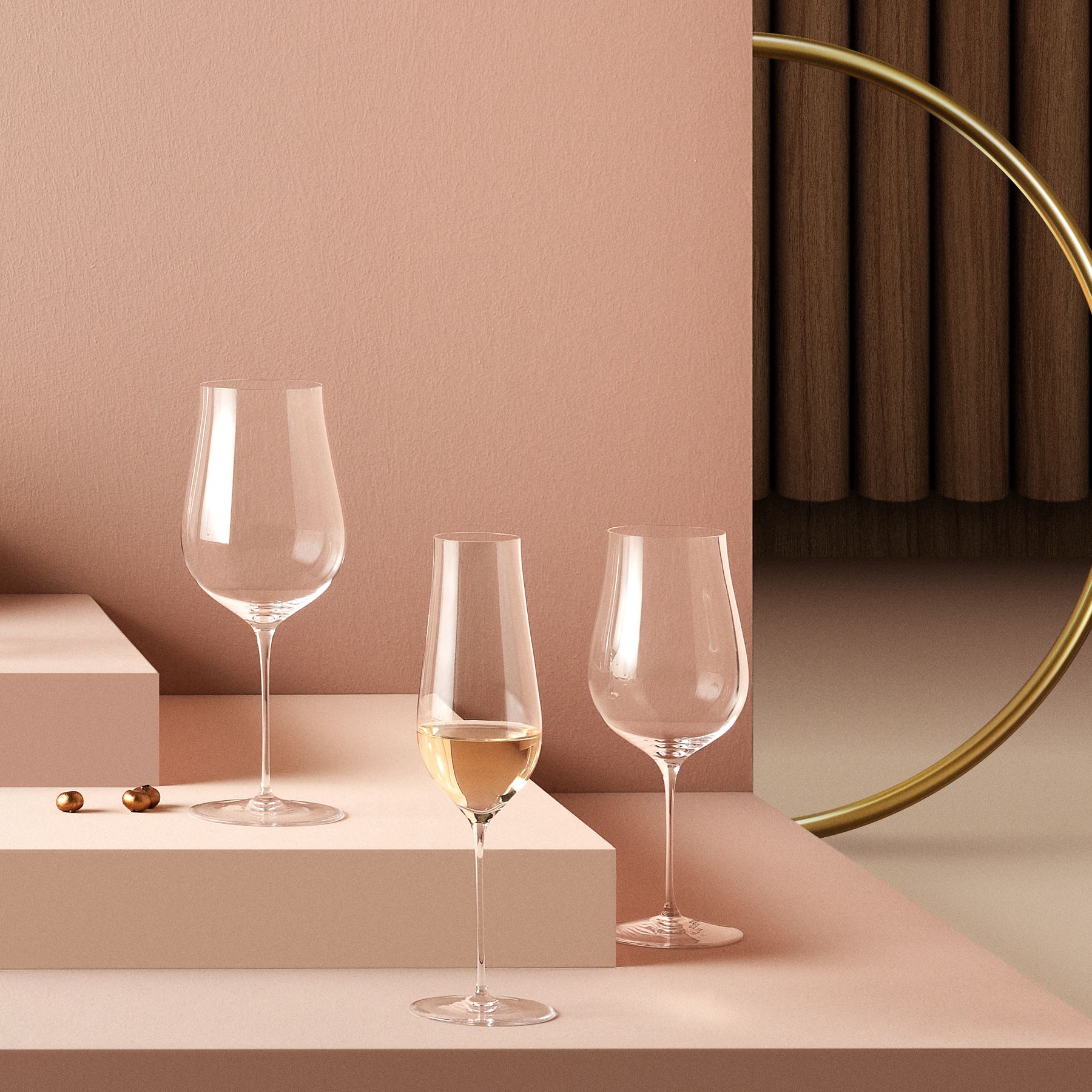 Ghost Zero Tulip Champagne Glass | Clear Crystal