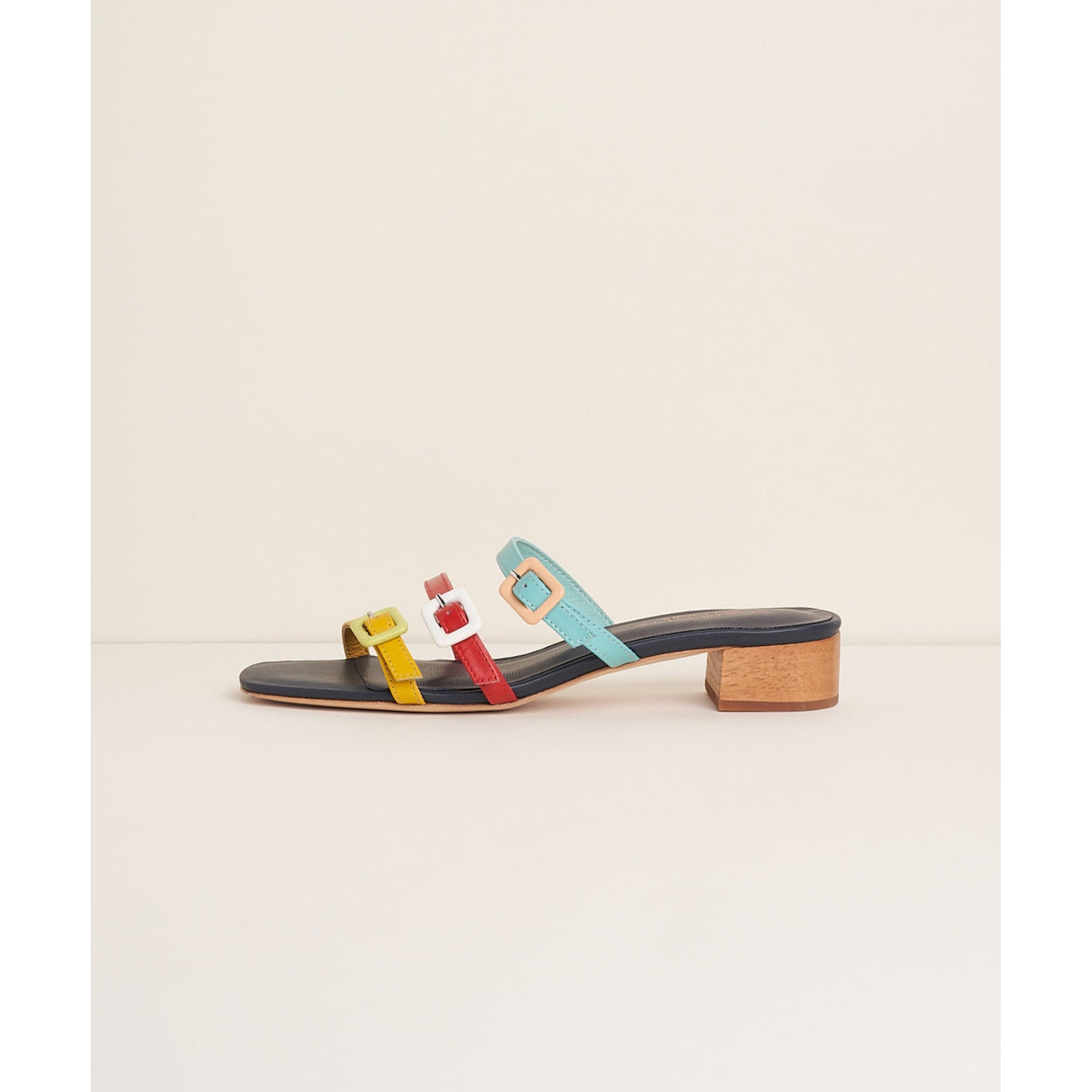 Ginny Low Heeled Sandal | Solimar