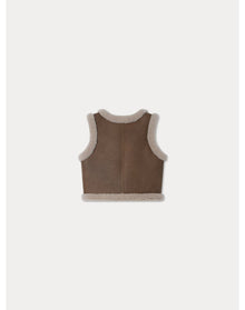 Girls | Bibi Vest | Chestnut
