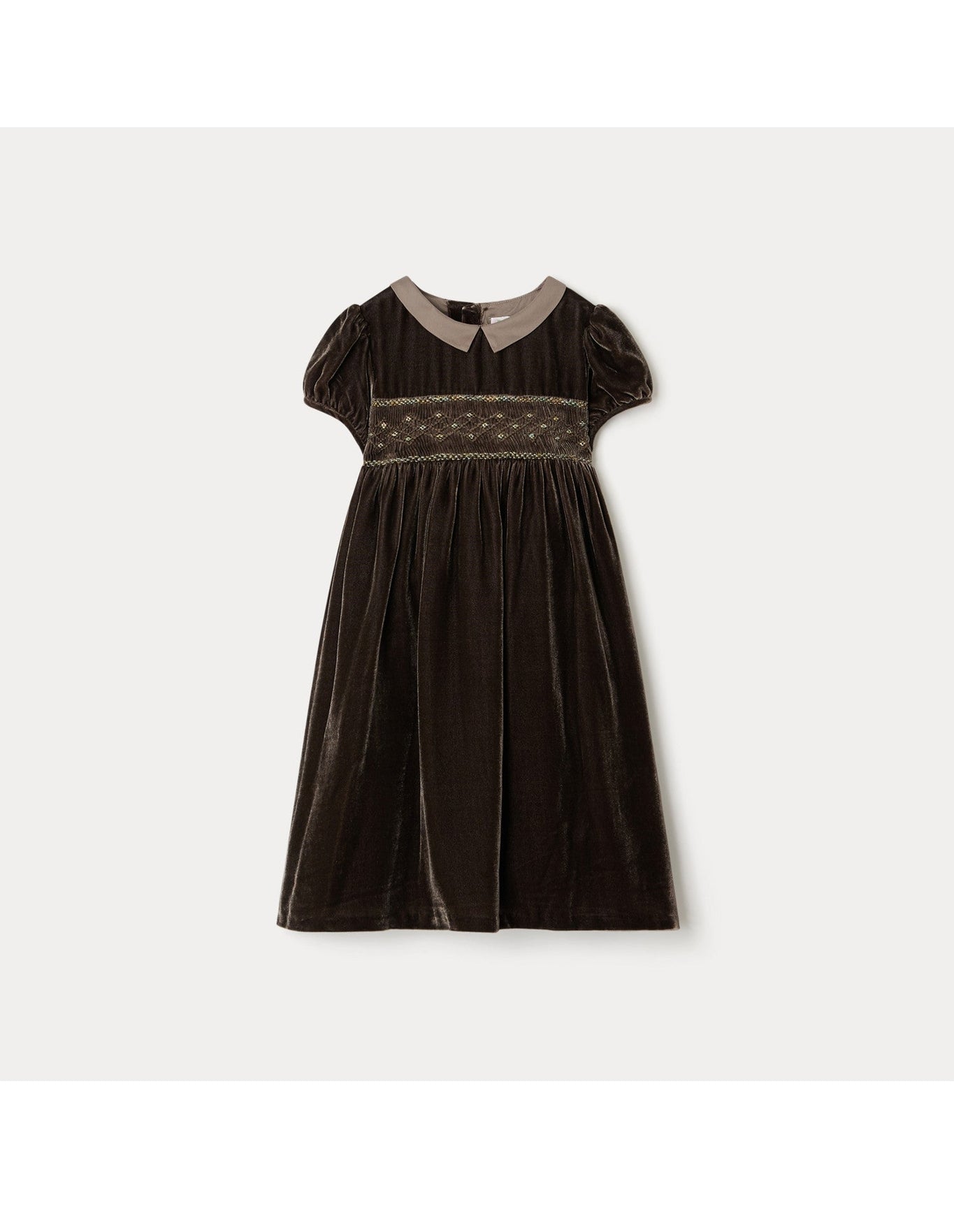 Girls | Blossom Occasion Dress | 4Y-8Y | Brown