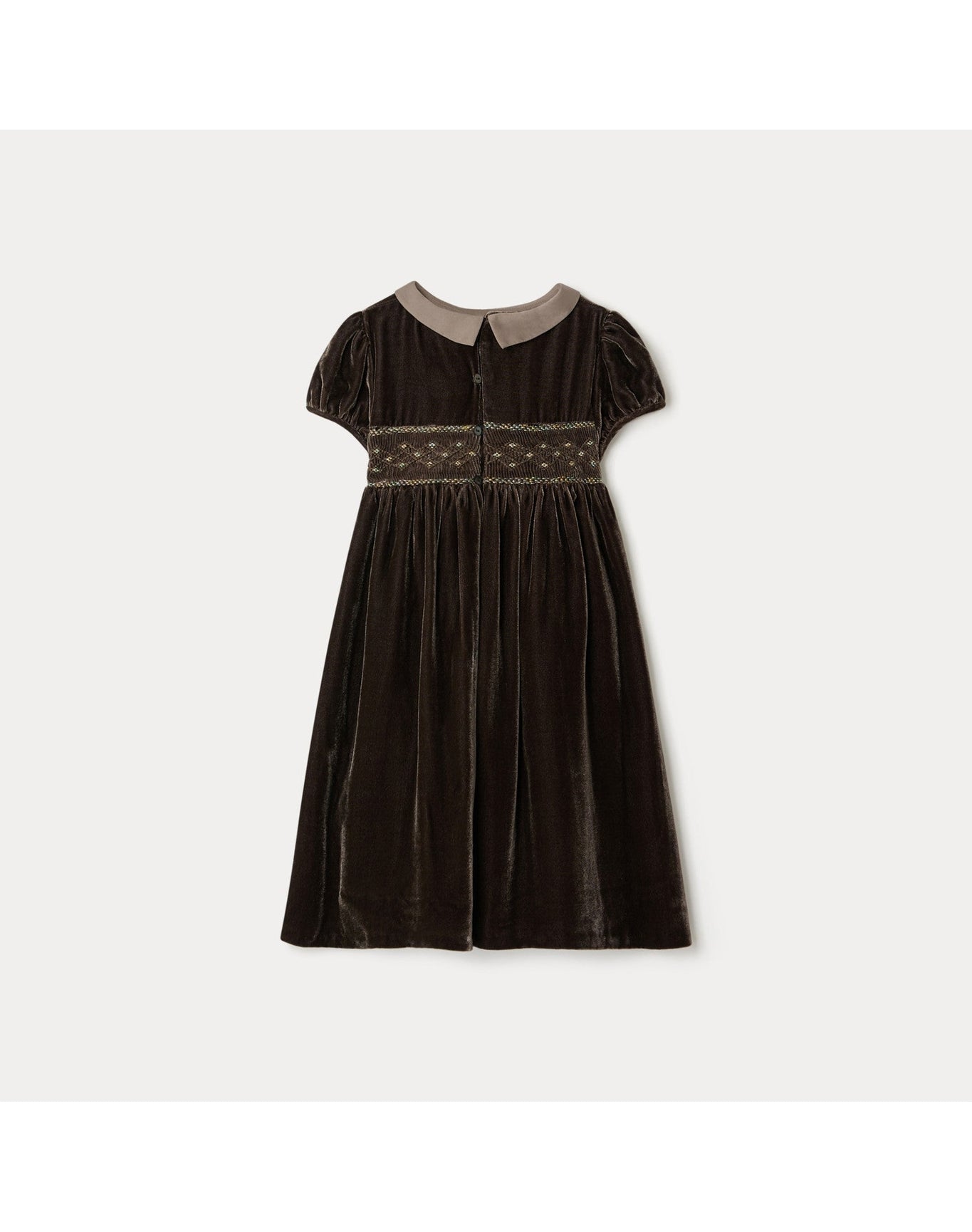 Girls | Blossom Occasion Dress | 4Y-8Y | Brown