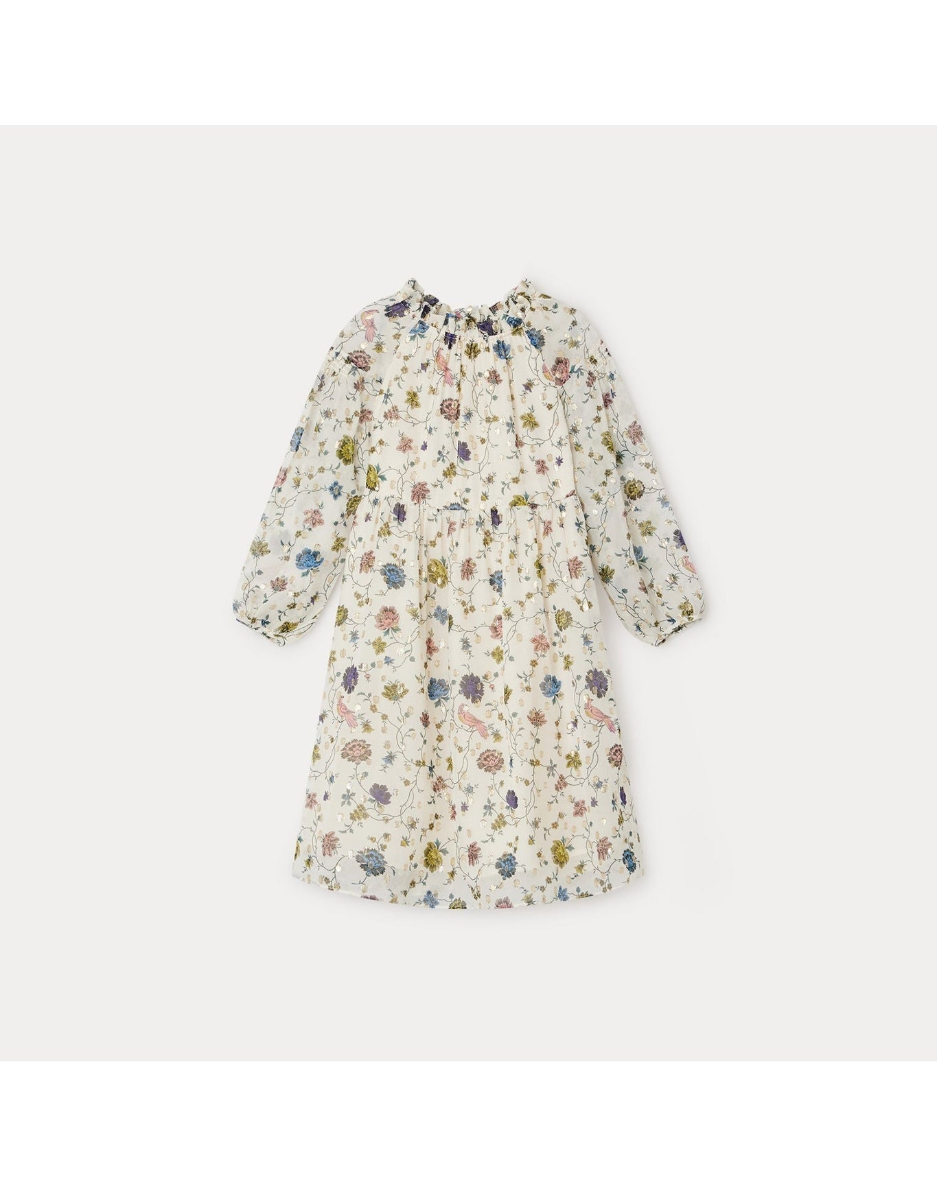 Girls | Bluebell Dress Flowers | 10Y-14Y | Ecru