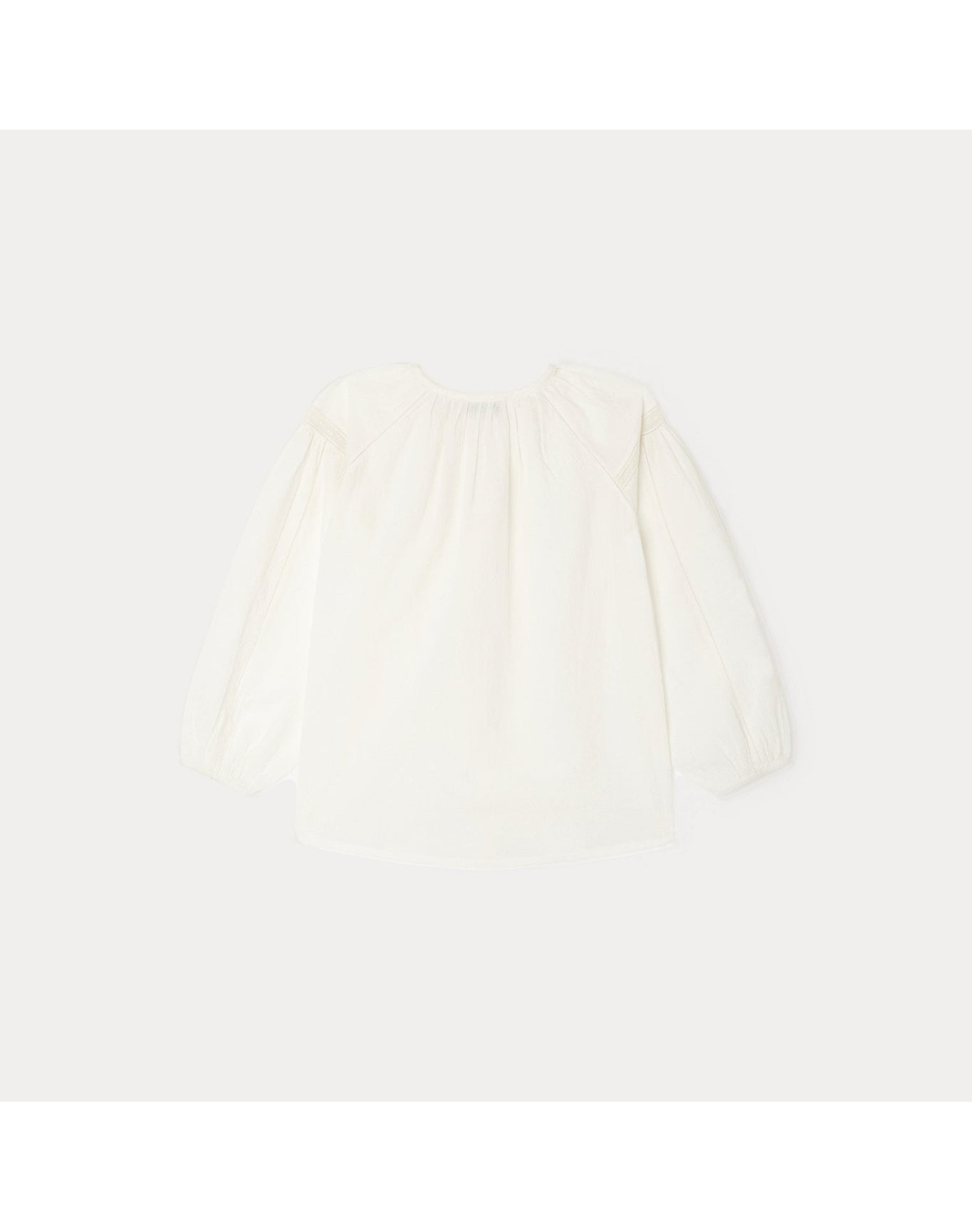 Girls | Bluette Blouse | 4Y | Milk White