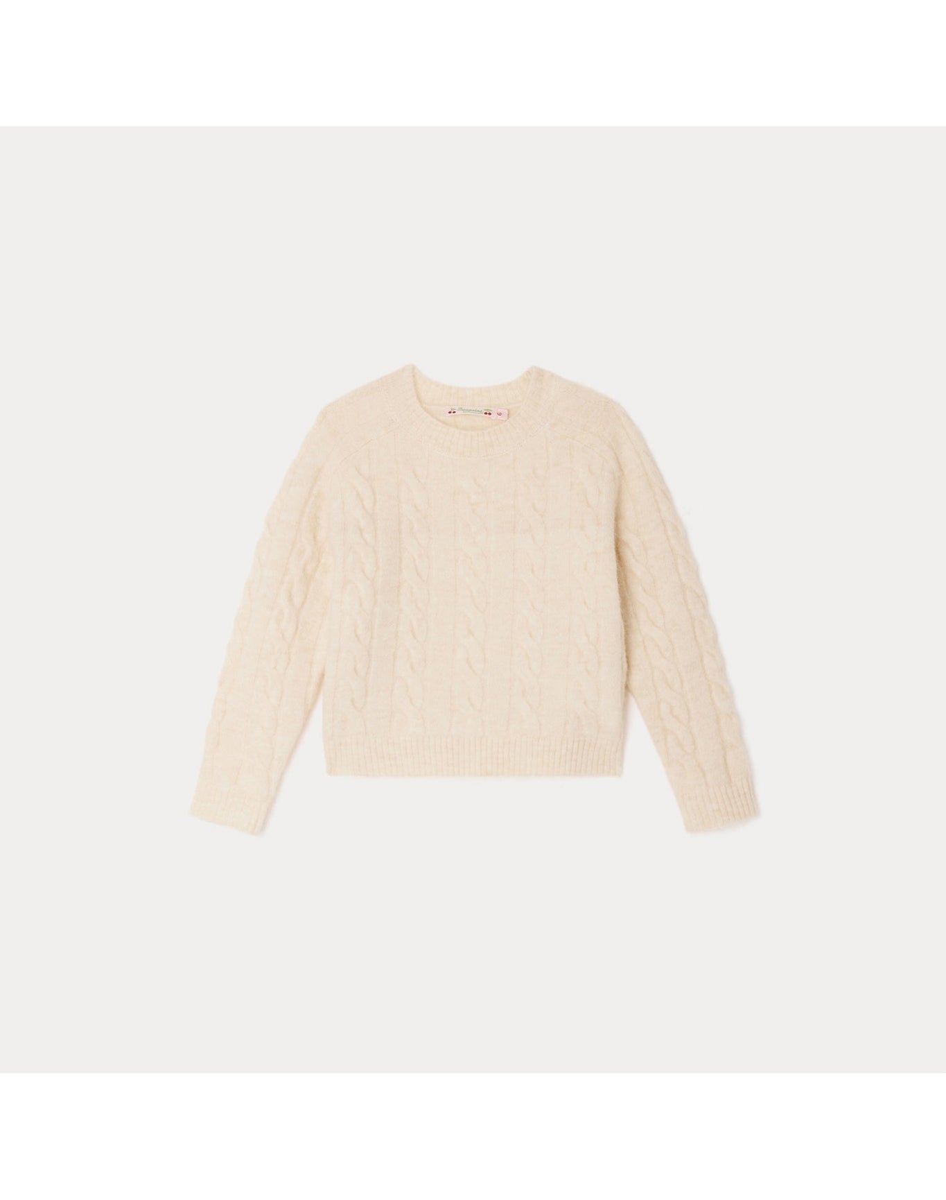 Girls | Brett Sweater | 6Y-8Y | Milk White