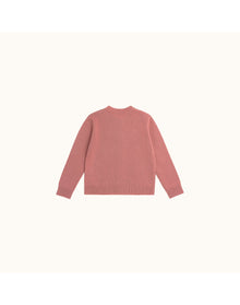 Girls | Cardigan | Medium Pink