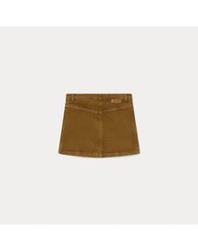 Girls | Denim Miniskirt | 12Y-14Y | Light Khaki