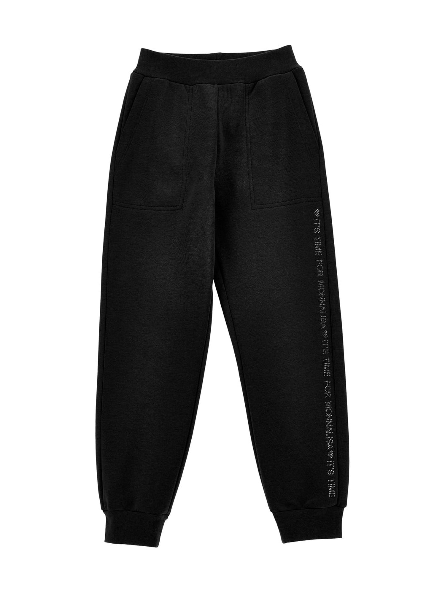Girls | Heavyweight Fleece Joggers | Black