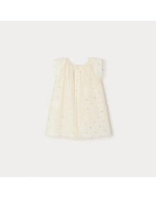 Girls | Nuage Dress | Pea Ecru