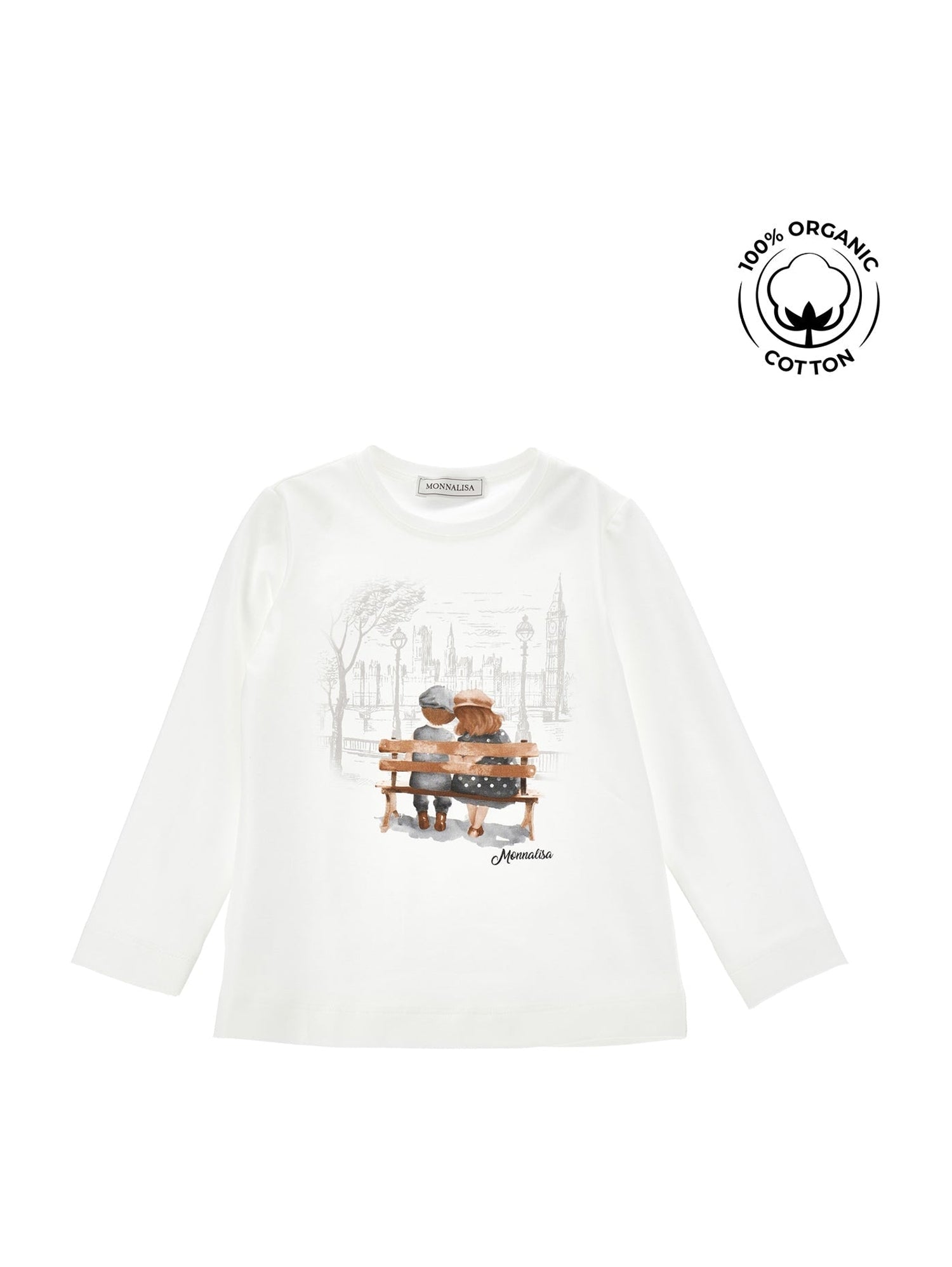Girls | Organic Cotton T-Shirt | Cream