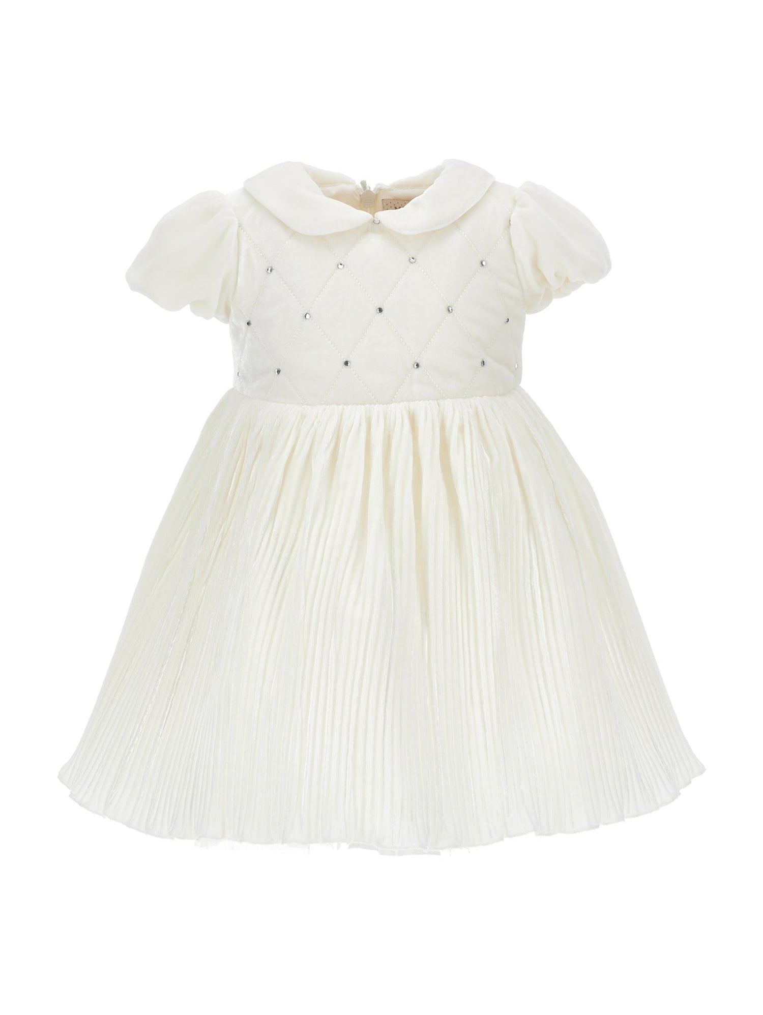Girls | Princess Velvet Dress | Cream