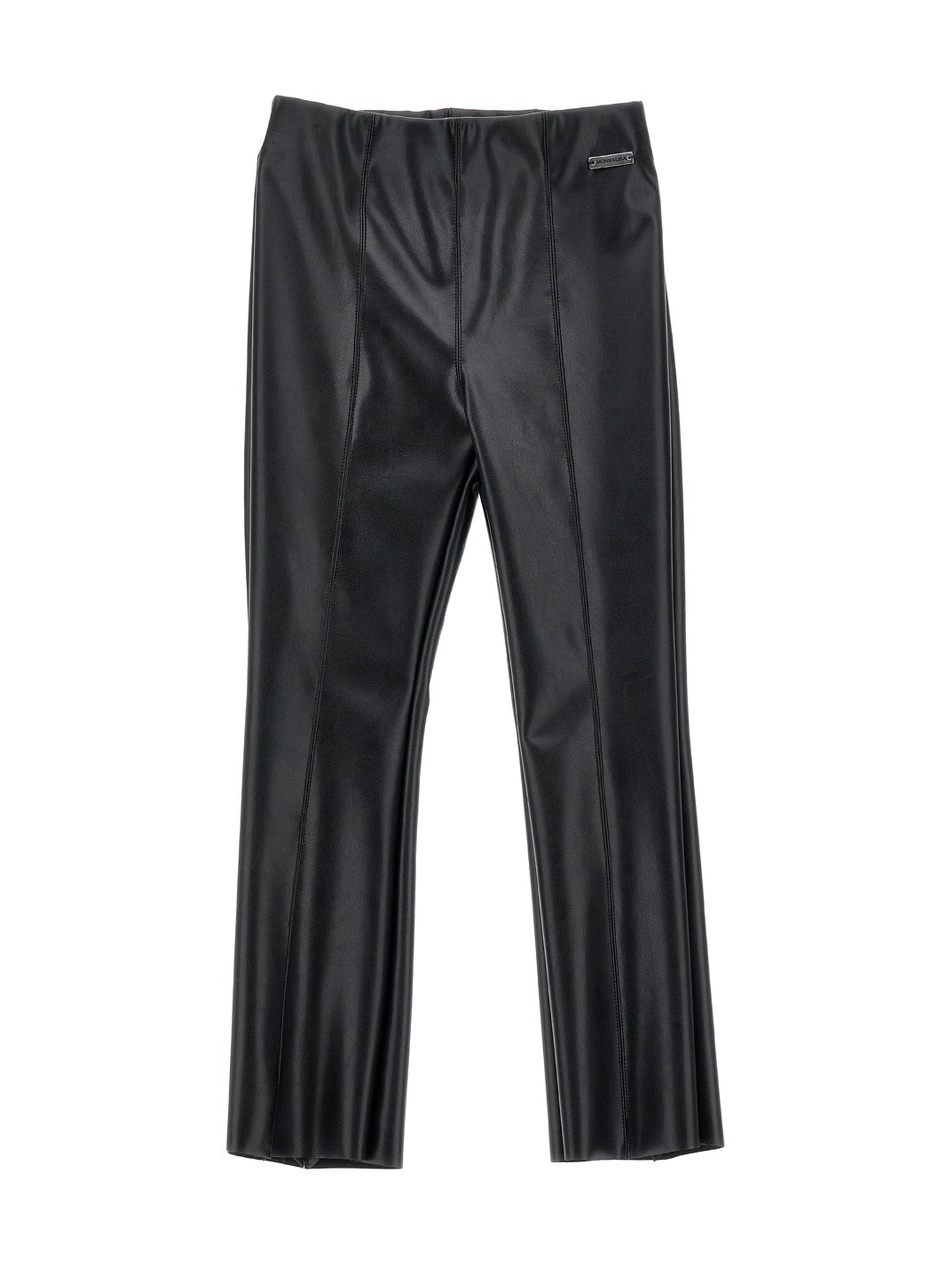Girls | Super-Stretch Coated Trousers | Black