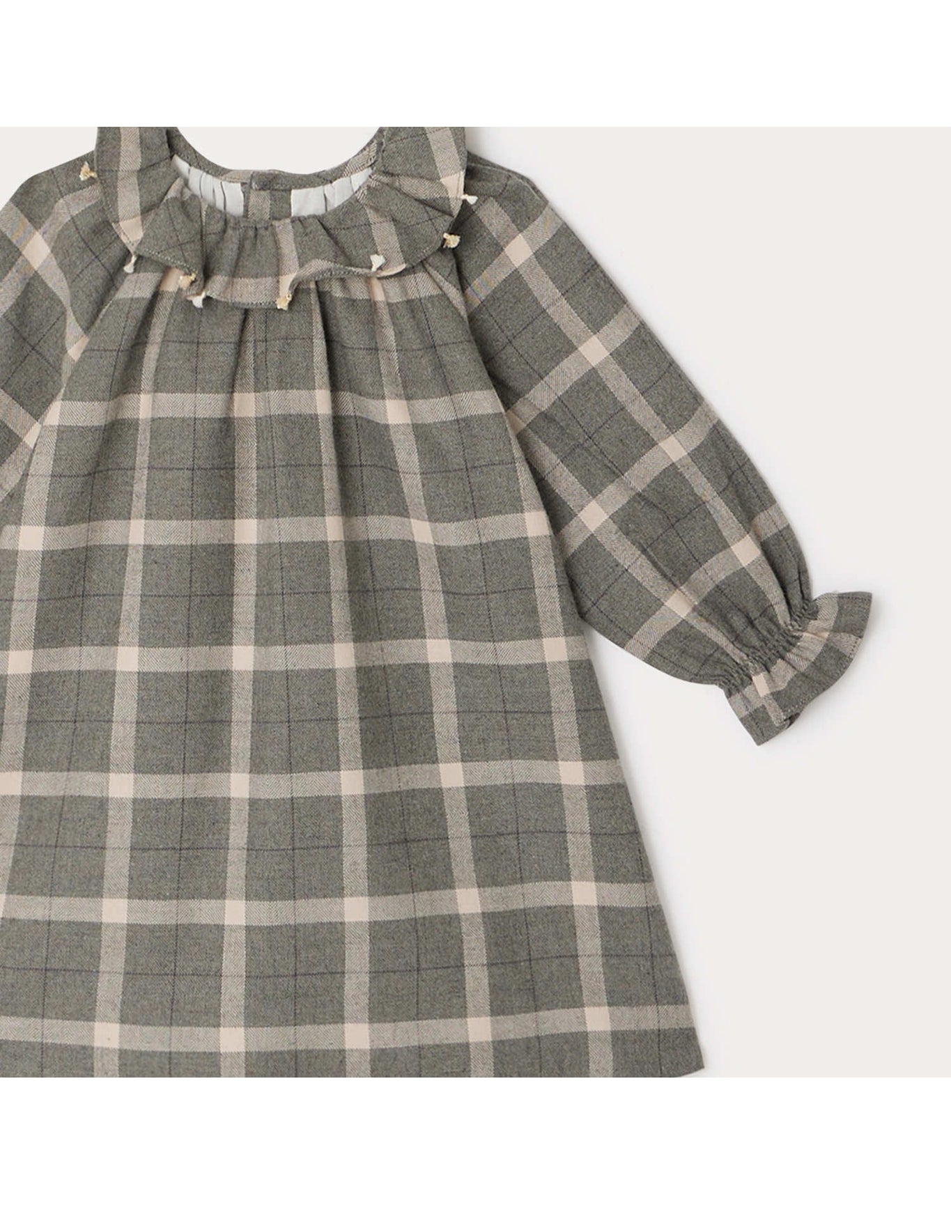 Girls | Teale Dress | Heathered Gray