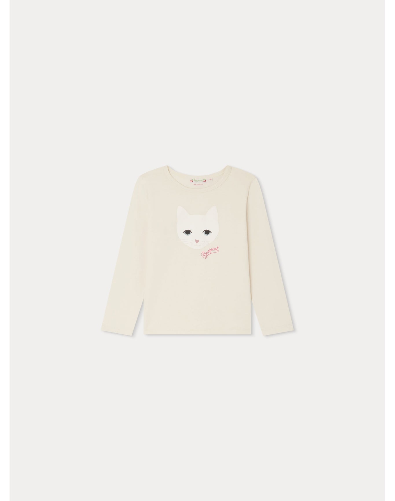 Girls | Tidjiane Long-Sleeved T-Shirt | Alabaster White