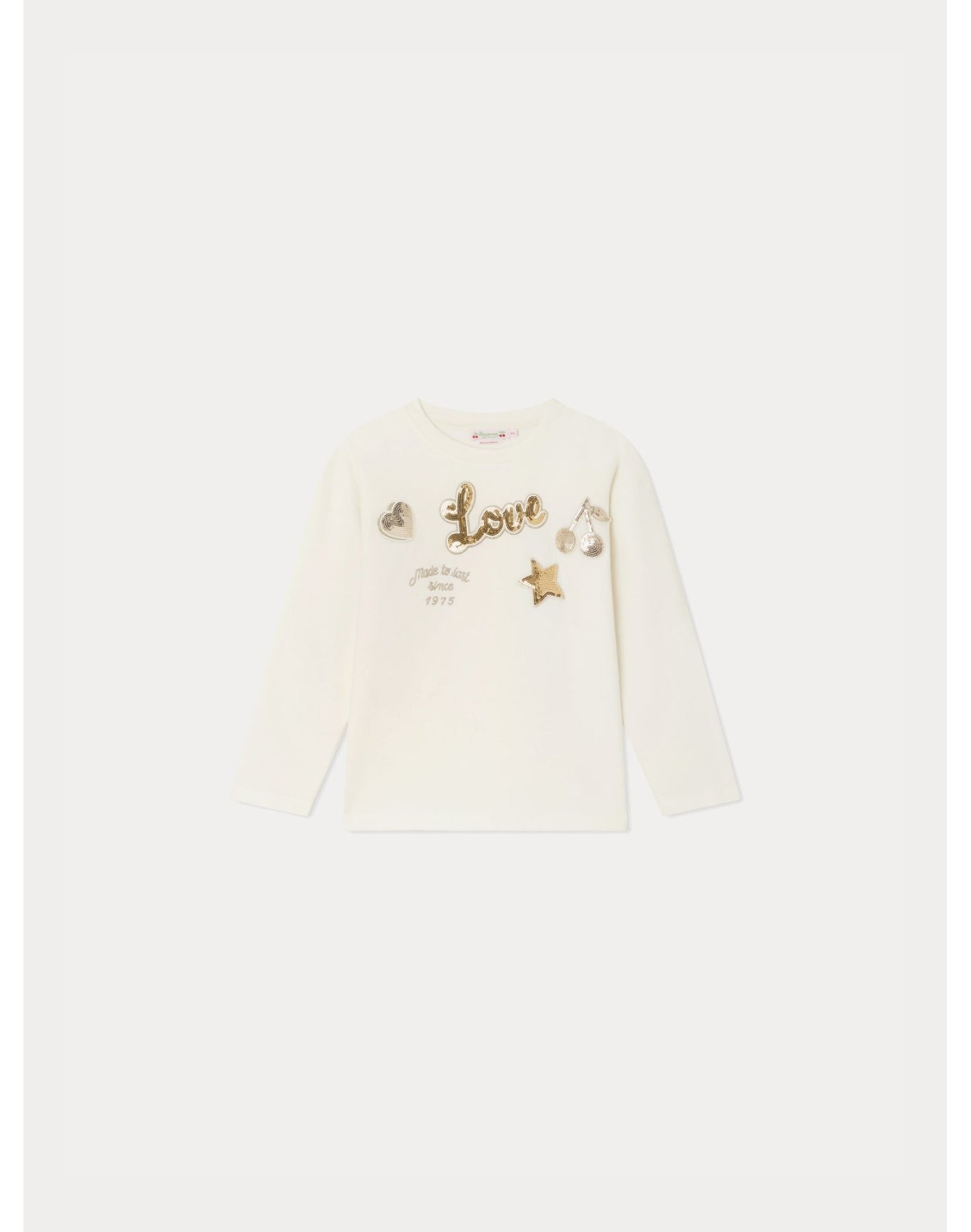 Girls | Tien T-Shirt Milk | 4Y | White