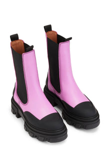 Green Chelsea Boots | Cyclamen