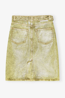 Green Foil Skirt | Golden Cypress