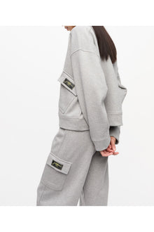 Grey Oversized Sweatshirt | Paloma Melange
