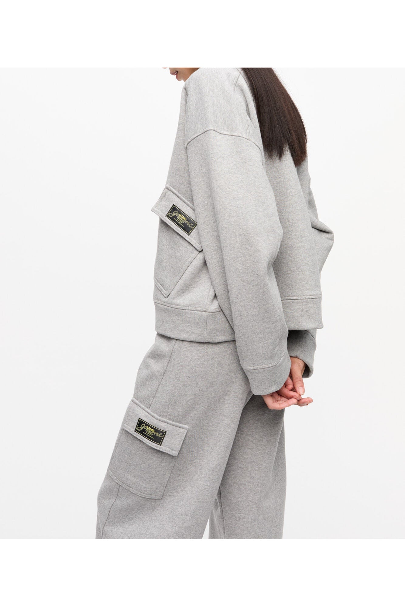 Grey Oversized Sweatshirt | Paloma Melange