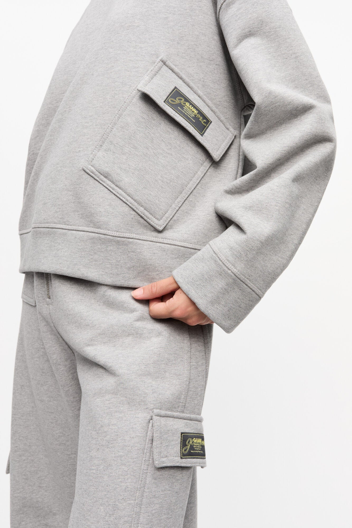 Grey Oversized Sweatshirt | Paloma Melange