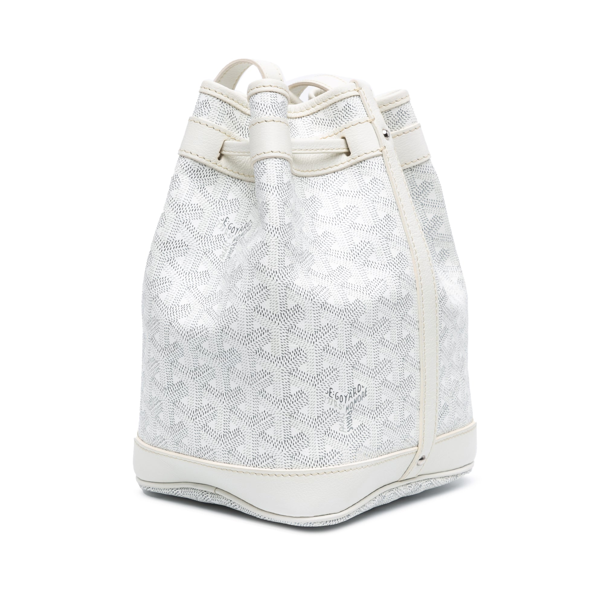 Goyard | Pre-Owned Goyardine Petit Flot - I | White