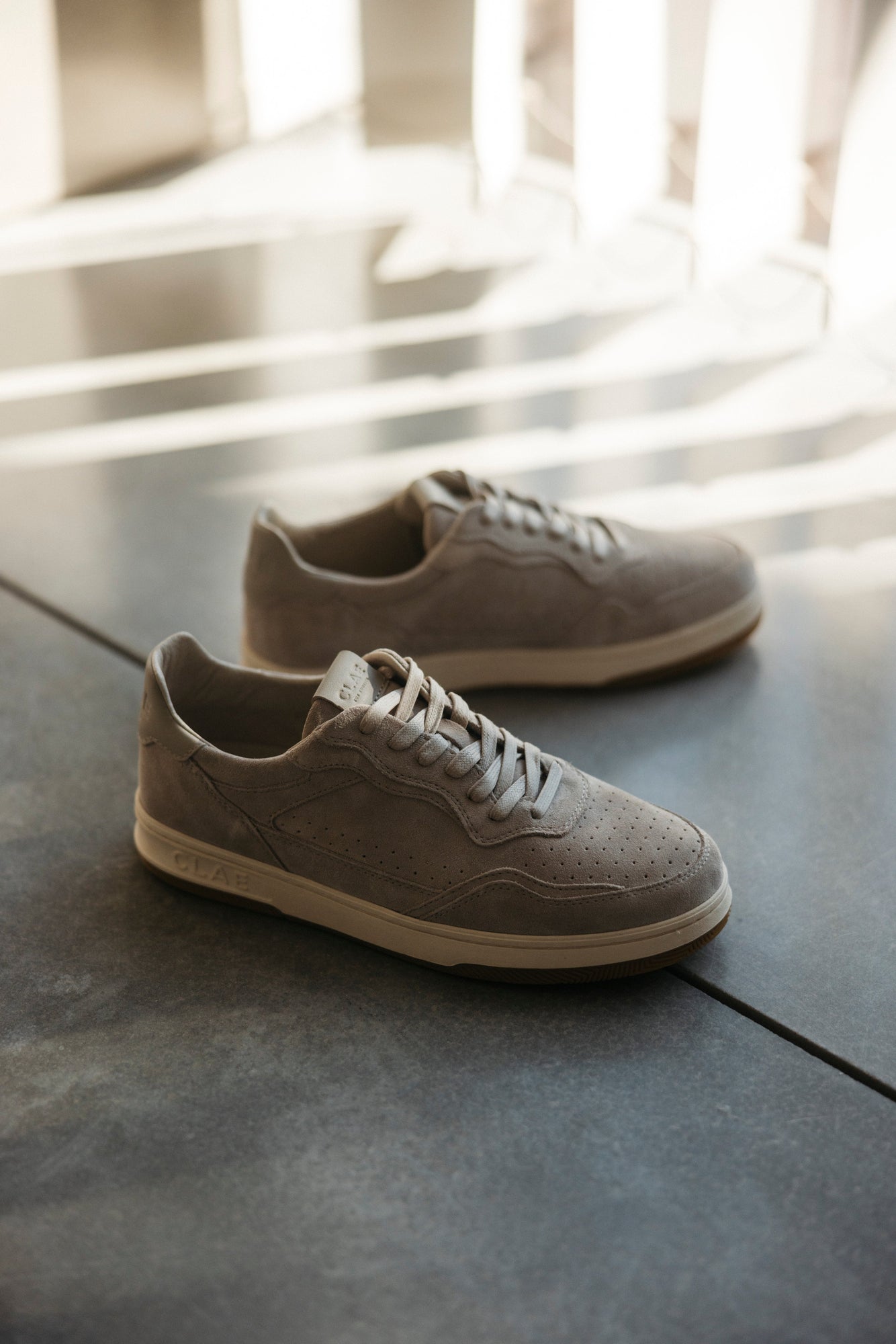Unisex | Haywood | Feather Grey Suede