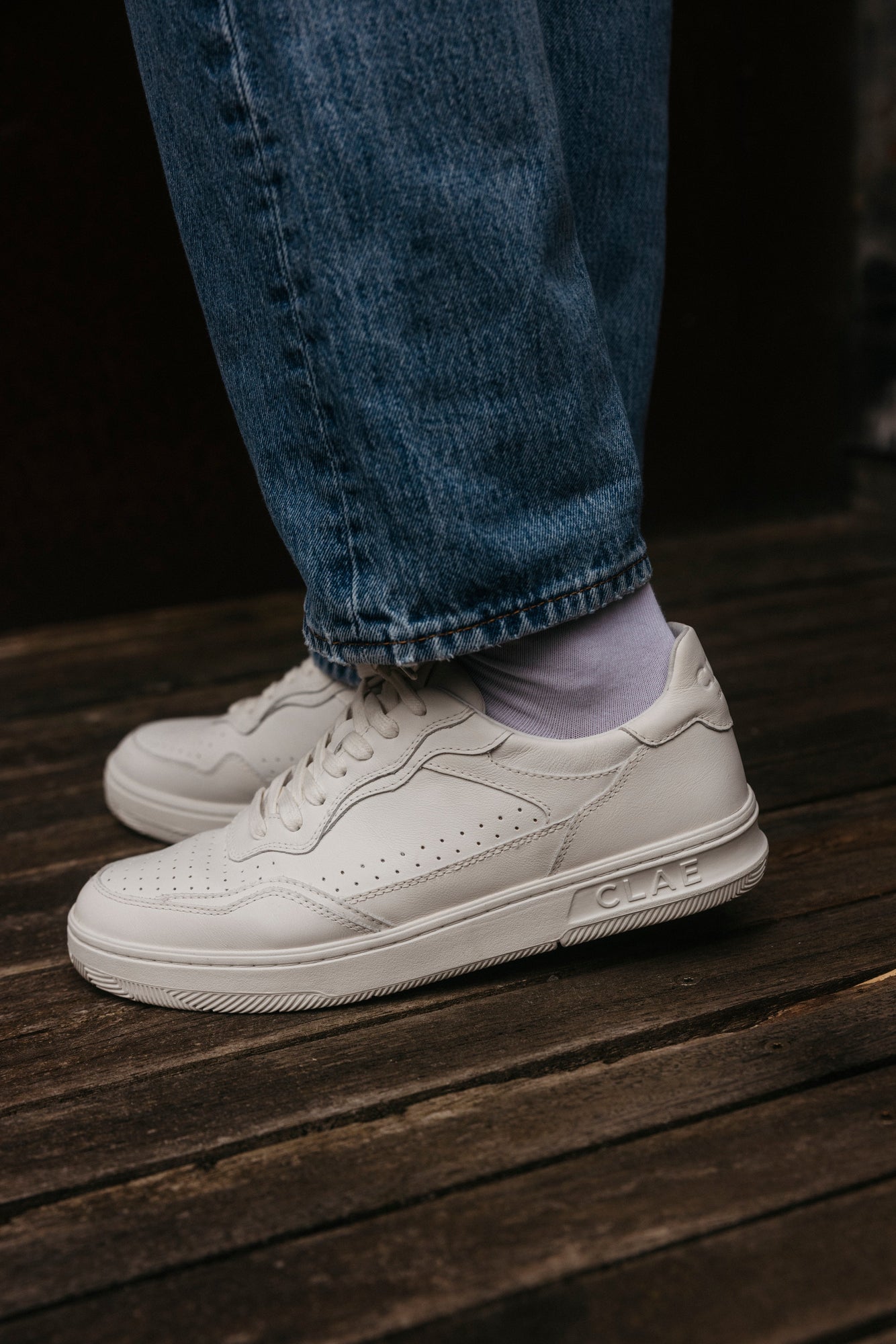 Womens | Haywood | Triple White Leather