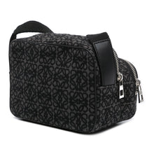 Loewe | Pre-Owned Mini Anagram Canvas Logo Camera Bag | Black