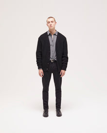 Buttoned Cardigan | Men | Black